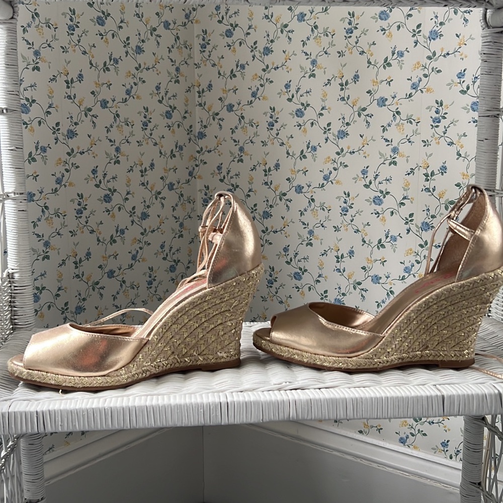 Lilly Pulitzer tassel wedges